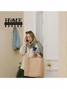 CIFbuy 1pc Customizable Name Key Holder, Personalized Name Key Rack, Wall-Mounted Key Holder, Personalized Name Hook, Coat Hook, Backpack Hook, Towel Hook, Wall-Mounted Key Hook, Key Hanger - Multicolor - View 4