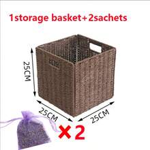 Giỏ đựng đồ giặt gấp gọn, hộp đựng đồ chơi và quần áo trong phòng tắm, giỏ đựng đồ trong phòng ngủ, giỏ đựng quần áo bẩn. - Nhiều màu 3 - Xem 13