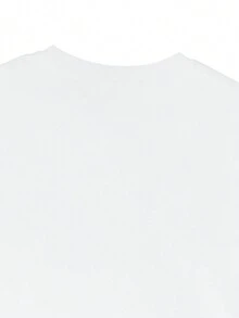 Feliz Día de San Valentín Nueva Llegada Camisetas Cortadas de Algodón Impresas - Blanco - Ver 3