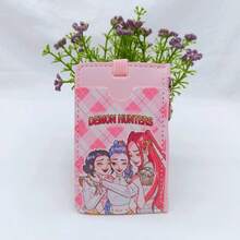 1个学生证卡套，带挂绳，女巫主题设计，适用于学校、幼儿园、学生证、公交卡、门禁卡等。 - 彩色 - 查看 6