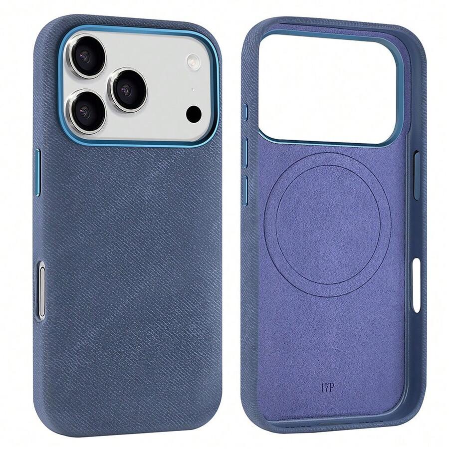 VIETAO Ốp lưng điện thoại từ tính cao cấp tương thích với iPhone 17 Air Pro Max 16 15 14 13 17Pro, hỗ trợ sạc không dây, cũng phù hợp với Galaxy S25 S24 Ultra, ốp bảo vệ điện thoại cao cấp. - Màu xanh lam - Xem 1