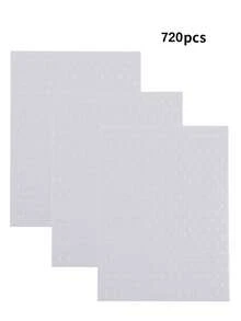 240/480/760pcs Thick Double-Sided Hexagon Foam Tape - Creative DIY Craft, High Adhesive Glue, Suitable For Hotel Cards, Back To School Essential