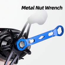 BILLINGS Fishing Reel Bearing Pin Remover And Spool Disassembling Tool Aluminum Alloy Wrench Kit Spinning Baitcasting Reel Maintenance Essential Fishing Tool - Multicolor - View 4