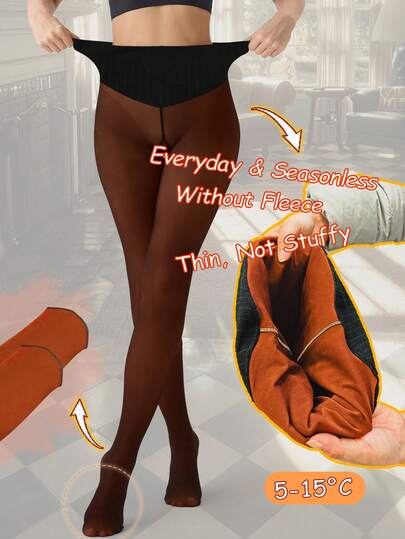 New 80G Lightweight Women's High-Waist Leggings For Spring & Autumn, Designed With A Comfortable Elastic Waistband And Smooth Single-Seam Crotch, Slim And Clean Fit For Everyday Wear, Ideal For Indoor And Outdoor Use