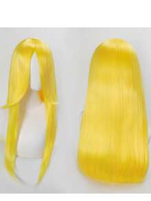 YEWELL 40-Inch Wig, Available In Gold, Red, Pink, Black, White, Gray, Ginger, Extra Long Straight With Bangs, Suitable For Women, Made Of Heat-Resistant Synthetic Fiber, Ombre Wig, Cosplay Wig, Colorful Wig For Party, Halloween, Christmas, Alipearl Wig, Affordable Wig - Multicolor - View 72