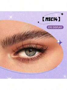 10 Pairs Cartoon Style Natural Cat Eye False Eyelashes, Criss-Cross Thick Mink Fur Fake Lashes - Black - View 6