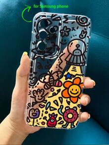 UFO可爱图案透明手机壳，兼容 13/11/17/17 Pro/16/14/15/15 Pro/15 Plus/15 Pro Max/7 Plus/8 Plus/X/Xs Max/Xr/11 Pro/12 Pro/13 Pro/14 Pro/12 Mini/13 Mini/11 Pro Max/12 Pro Max/13 Pro Max/14 Pro Max/14 Plus/17 Pro Max/17 Air/6/6s Plus/7/8/16 Pro/16 Plus/16 Pro Max/SE2/17 Pro Max & 兼容三星Galaxy A54/A14/A12/A13/A15/A32/A33/A24/A52S/S20/S21/S22/S23/S24/S23 Plus/S24 Ultra/S25/A15/A33/A23 - 彩色 - 查看 4