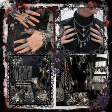 Mystery Jewelry Gothic Bundle Random 1pcs Jewelry Box For Women, Gift Set (Necklace, Earrings, Rings) - Unique Birthday Gift For Her (No Jars) - Ngẫu nhiên 1 - Xem 4