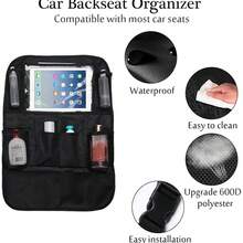 Car Seat Back Storage Bag - 1 đơn vị - Xem 10