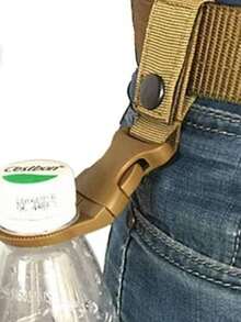 1个户外水瓶夹钩，便携式矿泉水瓶带夹子，多功能小水瓶带背包快速挂钩 - 彩色 - 查看 8