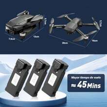 AXNEN Mini Dron Con Cámara 4KDrones con motor sin escobillas con 3 baterías Dron FPV portátil plegable Drone 4K para Principiantes Adolescentes y Adultos - Negro-1-gro - Ver 4