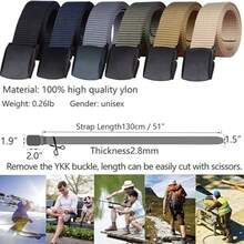 Men's Mesh Belt - Men's Fashion Plastic Buckle Breathable Casual Work Belt - Adjustable Side Opening - Multicolor - View 2