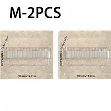 1入組透明浴室淋浴架子壁掛式收納架 - 無色 - 查看 9