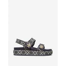 TORY BURCH - Women T Monogram Kira Sport Sandal - PERFECT NAVY - View 1