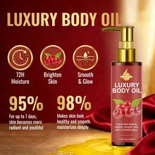 奢华身体油，蕴含山楂、葡萄籽油、透明质酸、维生素E、积雪草提取物、视黄醇。紧致提拉肌肤，令肌肤健康、光滑、容光焕发。 - 水果&柑橘香調 - 查看 4