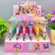 3/5/10pcs KPOP Ballpoint Pen Set, Push-Button Plastic Pens, DIY Ballpoint Pens, Office & School Supplies, Suitable For Valentine's Day, Mother's Day, Nurses' Day, Thanksgiving, Back To School, Creative Gifts For Daughters And Mothers, Wedding Party Signing Pens, Fine Writing Tools(Random Styles And Colors) - Sets - View 8