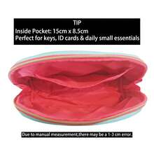 Bvlgari 宝格丽几何图案圆顶化妆包，编织纹理，金色Logo点缀，便携式彩妆护肤品收纳包，适合通勤、旅行，时尚大容量化妆包，完美礼品及日常必备，化妆包，旅行必备 - 彩色 - 查看 7