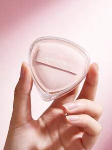 Charlotte Tilbury Heart Shaped Makeup Sponge, Fluffy, Powder Puff, Foundation Sponge, Soft Blending, Makeup Tool, Powder Puff, Heart Shaped, Soft Sponge, Foundation Makeup Blender, Non-Absorbent, Makeup Tool, Polyurethane Material - Pink - View 8