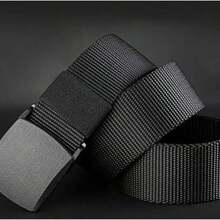 男士自动扣腰带 - 多功能男士户外狩猎腰带 - 彩色 - 查看 1