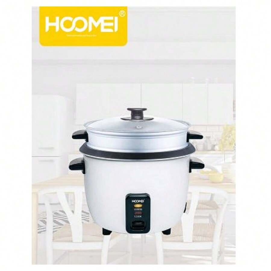 OISE ART STORE Cuociriso Elettrico 400w Risottiera Con Vassoio Cottura Vapore 1 Lt Cuoci Riso - - Multicolore - Visualizzare 1