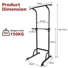 Pull-Up Machine - Black - View 2