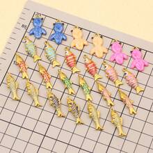 1个不锈钢彩色鱼形单孔吊坠，DIY珠宝制作，手工串珠工艺材料 - diy - 查看 5