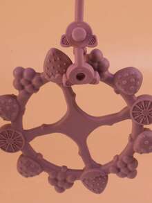 Silicone Cartoon Anti-Lost Pacifier Chain, Multifunctional Adjustable Pacifier, Bottle, Cup, Toy Hanging Strap, Suitable For Stroller, Car Seat, Teether, High Chair, Newborn Pacifier Clip, Baby Accessories - Multicolor - View 7