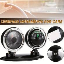 La bàn ô tô 3 trong 1 tích hợp nhiệt kế và ẩm kế - Phụ kiện nội thất màu đen và cam thời trang, phù hợp cho ô tô, thuyền và những người đam mê xe cộ, giúp tăng thêm vẻ sang trọng cho xe | Trang trí bảng điều khiển thanh lịch | Cấu trúc nhựa bền chắc - Nhiều màu - Xem 4