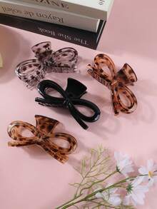 Elegant Vintage Rhinestone Embellished French Style Hair Claw Hair Accessory - Multicolor - View 1