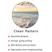 3pcs Modern Seascape Wall Art Canvas Poster, High Definition Printing With Optional Frames, Suitable For Living Room, Bedroom, Bathroom, Office, Cafe, Gym, Home Holiday Decor, Printing Material, Corridor Decoration, Art Piece, Ideal Gift For Friends - Multicolor - View 11