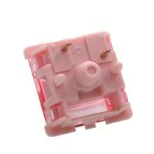 40g Interruptores lineales Gateron previamente lubricados con diseño de nieve de sakura, tallo de POM de 5 pines intercambiables en caliente para teclados mecánicos MX - 110 piezas - Ver 7