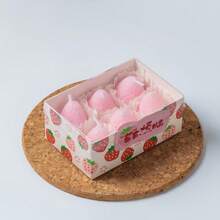 4/6/9支装草莓香薰蜡烛仿真水果香薰礼盒大豆蜡可爱生日礼物 - 1PC - 查看 8