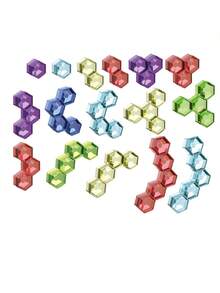 6-Sided Balancing Tower: An Interesting Tabletop Game To Cultivate Children's Thinking Skills. This Family Strategy Game Suits 2-4 Players And Can Be Enjoyed By All Ages. Made Of Durable ABS Material, The Standard Edition Is Perfect For Family Gatherings. - Diversity - View 8