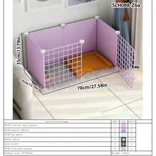 Adjustable Pet Fence, Indoor Isolation Gate, Dog Cage, Small Dog Iron Railing, Free Combination Pet Fence - Multicolor - View 21