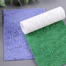 1 PC Flower Pattern Polymer Clay Texture Roller, Polymer Clay Earring Making Roller - Very Suitable For Making Polymer Clay Texture Sheets - GL268 - View 4
