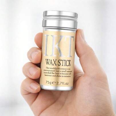 ikt Styling Wax Stick, Suitable For Controlling Natural Curly Hair Or Wigs, Curls And Asymmetric Hairline, Non-Greasy, Suitable For Curly Hairstyles And Shaping, Styling Shaping Hair Wax Stick
