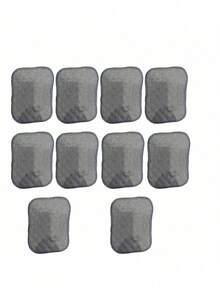 New Multi-Purpose Wet And Dry Wire Dishcloth, Reusable Metal Scrubbing Pad Sponge Cloth, Non-Scratch Wire Dishcloth For Cleaning Kitchen Dishes, Sinks - A - View 13