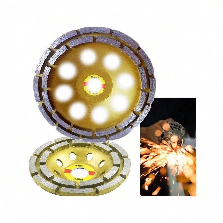 OISE ART STORE Disco Diamantato Per Marmo Pietra Cemento ø18 Cm 180mm Smerigliatrice Flex Largo - - Multicolore - Visualizzare 1