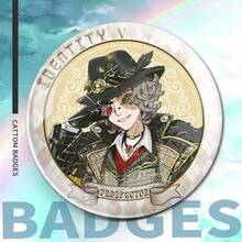 2个动漫反光双闪波霸奶茶金属徽章 - 彩色 - 查看 5