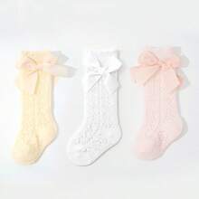 3 đôi tất bắp chân, tất nơ, tất trắng, tất học sinh, tất đa năng, tất đi học, tất công chúa, tất bốn mùa, tất lưới, tất lấp lánh, tất bắp chân dệt kim - Nhiều màu - Xem 8