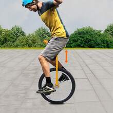 ZhdnBhnos Inch Unicycle For Balance Training Outdoor Fitness With Adjustable Seat And Anti-Skid Tread - Variant,2 - View 1