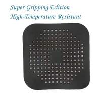 1/3pcs Drain Hair Catcher Filter, Suction Cup Sink Strainer, Square Silicone Shower Drain Cover, Durable & Easy To Clean Kitchen Bathroom Floor Drain Filter, Bathroom Kitchen Tool To Prevent Clogging - Multicolor - View 17