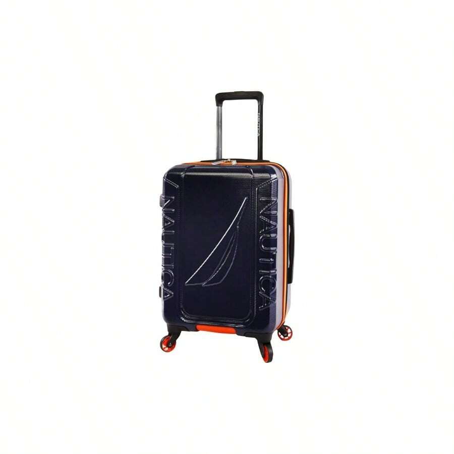 - Maleta de cabina 20 inch carry on 10kg Rgida ABS, Expandible, Ruedas Giratorias 360, Color Azul. - Azul - Ver 1