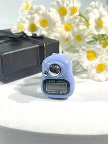New Mini Electronic Counter Ring, Tasbih Style, Multiple Colors Available, Compact & Portable, Smooth Operation For Middle Eastern Ramadan Prayer Counting, Suitable For Ramadan Prayers, Exercise Counting, Knitting, Business Activities, Golf, Holiday Gifts, Etc. - White-regular - View 21