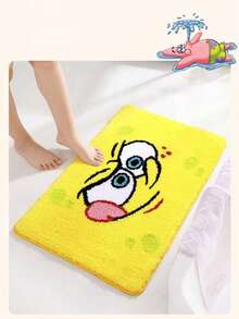 SpongeBob SquarePants 1 tấm thảm hình SpongeBob kích thước 40cm x 60cm, thiết kế Patrick Star, thích hợp cho phòng ngủ, phòng khách, đầu giường, lối vào, phòng tắm, thảm chống trượt, món quà tuyệt vời cho người hâm mộ và yêu thích SpongeBob, hoàn hảo cho Giáng sinh. - Nhiều màu - Xem 5