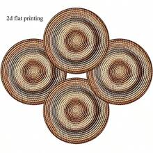 Ce chemin de table bohème chic séduit par son motif rustique couleur crème et s'intègre harmonieusement à tous les styles de décoration. La nappe en macramé crocheté, en polyester et ornée de pompons, est idéale pour les salles à manger, les chambres et les salons de style bohème. - 4 pièces - Voir 2