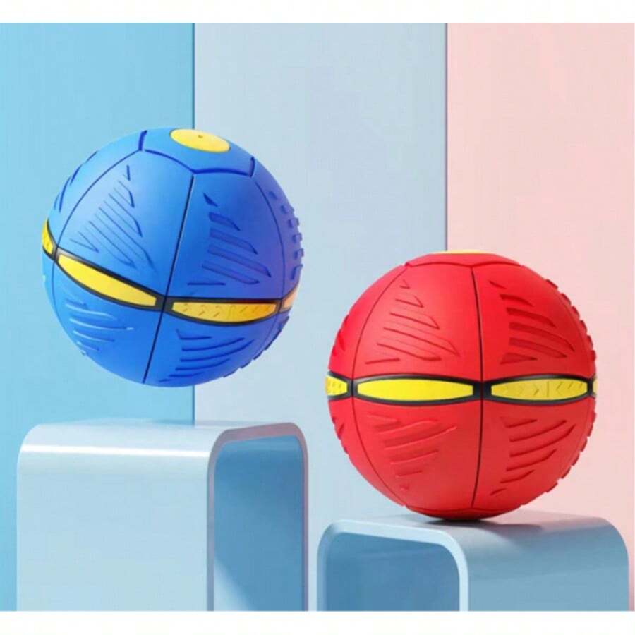 弹性变形球，弹跳踏步球，室内/室外互动挤压玩具球，适合青少年【包装袋随机】