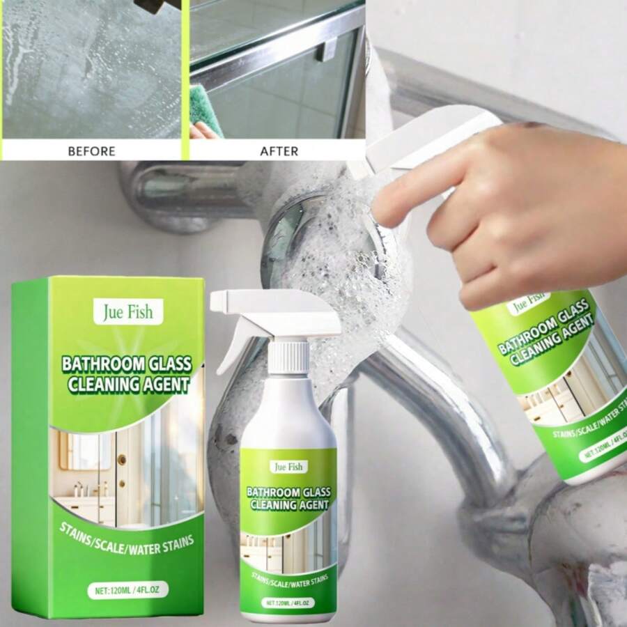 骊鱼家用浴室/厨房清洁剂，适用于玻璃、瓷砖、浴缸、水龙头、淋浴喷头、淋浴房 - 液體 - 查看 1