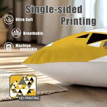 Bộ 6 vỏ gối trang trí hiện đại tối giản màu vàng xám họa tiết hình học "Nhà là nơi tuyệt vời nhất & Đây là chốn hạnh phúc của chúng ta" [Không kèm ruột gối], kích thước 17.7*17.7in (45*45cm)/19.69*19.69in (50*50cm)/15.75*15.75in (40*40cm), [In một mặt] Vỏ gối trang trí bằng polyester thích hợp cho ghế sofa, giường, phòng khách, phòng ngủ, xe hơi, văn phòng, khách sạn, món quà hoàn hảo cho gia đình và bạn bè trong mọi mùa. - Nhiều màu - Xem 6