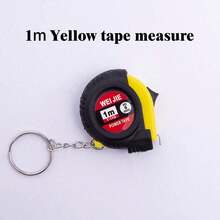 1pc Durable & Anti-Scratch Professional Tape Measure - 295.27 Inches, 196.85 Inches - Easy-To-Read Fractional Markings To 1/8 Inch, Zero Reset Design, Auto-Lock Retractable, Household Measuring Tool, Metric & Imperial Measurement, Suitable For Home, Renovation, Construction - Yellow and Black - View 14